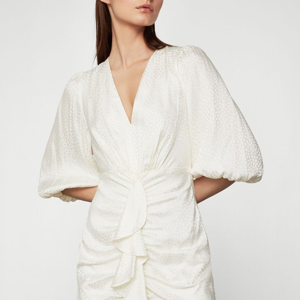 BCBG Ruched Mini Dress - Picture 5 of 5